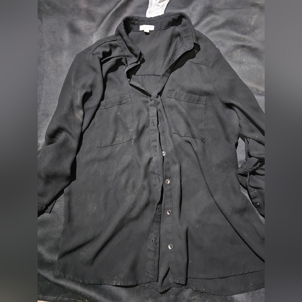 Elegant Black Women's Top